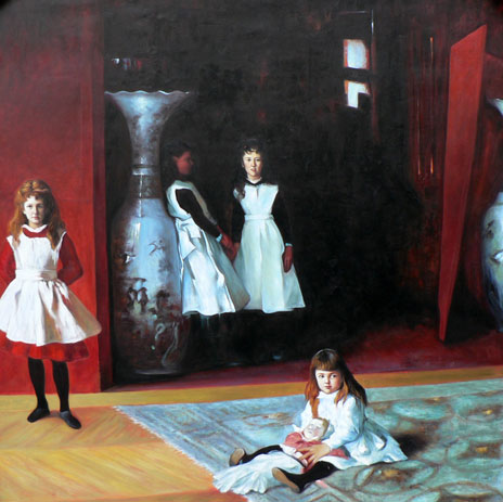 The daughters of Edward Darley Boit